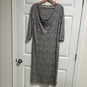 Diane Von Furstenberg asymmetrical dress